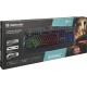 Defender Проводная игровая клавиатура Werewolf GK-120DL RU,RGB подсветка,19 Anti-Ghost