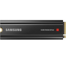 Твердотельные накопители/ Samsung SSD 980 PRO, 2000GB, M.2(22x80mm), NVMe 1.3c, PCIe 4.0 x4, 3-bit MLC, R/W 7000/5000MB/s, IOPs 1 000 000/1 000 000, DRAM buffer 2048MB, TBW 1200, DWPD 0.33, with Heatsink (12 мес.)