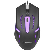 Defender Проводная оптическая мышь Hit MB-601 7цветов,4кнопки,800-1200dpi
