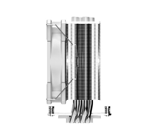 Кулер для процессора ID-COOLING SE-224-XTS ARGB WHITE LGA1700/1200/115X/AM5/AM4 (10шт/кор, TDP 220W, PWM, 4 тепл.трубки прямого контакта, ARGB FAN 120mm, белый) RET