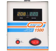 Стабилизатор  АСН- 1500  ЭНЕРГИЯ с цифр. дисплеем/ Stabilizer ASN-1500 ENERGY with numbers. display