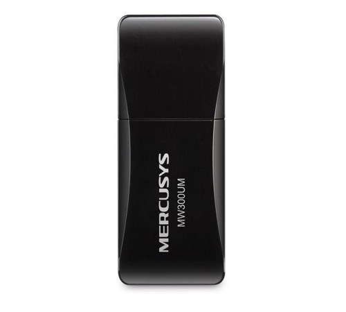 USB-адаптер Mercusys MW300UM, N300 Mini Wi-Fi USB Adapter