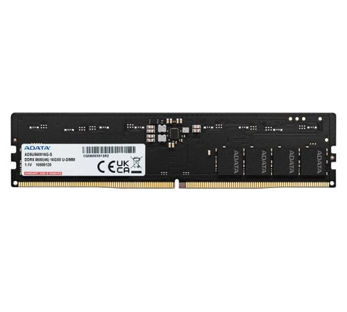 Оперативная память ADATA DDR5 DIMM 16GB 5600MHz 1*16GB 46-45-45 SINGLE TRAY