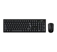 Комплект беспроводной Genius Smart KM-8101 (клавиатура KM-8101/k и мышь NX-7020), Black (Мятая упаковка)