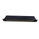 Устройство грозозащиты Gigabit Ethernet PoE на 24 канала/ Устройство грозозащиты Gigabit Ethernet PoE на 24 канала. Тип разъемов: RJ45(8P8C). Поддержка PoE IEEE 802.3af/at/bt до 90W. Скорость передачи данных: 10/100/1000 Мбит/c. Защищаемые пины: 1,2,3,6 4