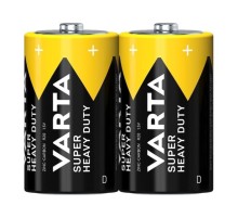Элемент питания/ Батарейка Varta SUPERLIFE R20 D Shrink 2 Heavy Duty 1.5V (2020) (2/24/120) (24 шт.)
