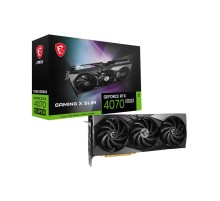 Видеокарта/ VGA MSI NVIDIA GeForce RTX 4070 SUPER 12G GAMING X SLIM 12GB, GDDR6X/192-bit, PCIe 4.0, 1xHDMI 2.1, 3xDP, 2.3-slot
