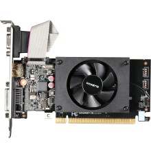 Видеокарта/ VGA GIGABYTE NVIDIA GeForce GT 710 2GB, DDR3/64-bit, PCIe 2.0, 1xD-Sub, 1xDVI-D, 1xHDMI 1.4, 1-slot
