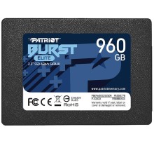 Твердотельный накопитель Patriot SSD BURST ELITE 960GB SATA3 2.5" R450/W320 TBW 400TB 3D NAND