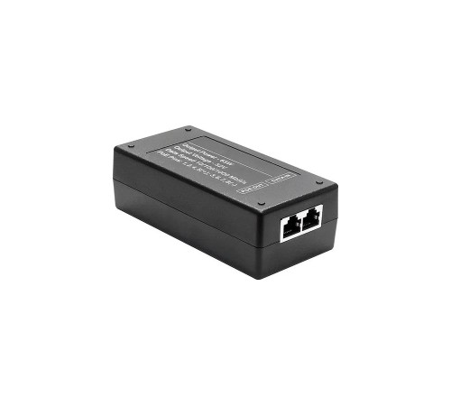PoE-инжектор Gigabit Ethernet/ PoE-инжектор Gigabit Ethernet на 1 порт, мощностью до 65W. Совместим с оборудованием PoE IEEE 802.3af/at/bt. Мощность PoE на порт - до 65W. Напряжение PoE - 52V(конт. 1,2,4,5(+), 3,6,7,8(-)). Порты: вх. - 1 x RJ45(10/100/100 PoE-инжектор Gigabit Ethernet/ PoE-инжектор Gigabit Ethernet на 1 порт, мощностью до 65W. Совместим с оборудованием PoE IEEE 802.3af/at/bt. Мощность PoE на порт - до 65W. Напряжение PoE - 52V(конт. 1,2,4,5(+), 3,6,7,8(-)). Порты: вх. - 1 x RJ45(10/100/100