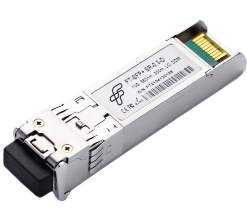 Трансивер FiberTrade SFP+ модуль, 10Гб/с, 850нм, MMF, 0.3км (прошивка Mellanox) Трансивер FiberTrade SFP+ модуль, 10Гб/с, 850нм, MMF, 0.3км (прошивка Mellanox)