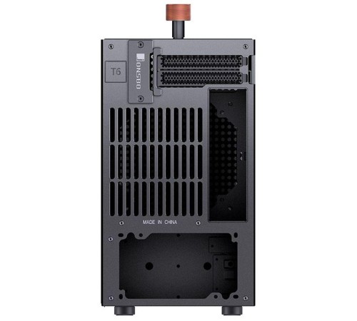 Корпус без блока питания/ Case JONSBO T6, Mini-Tower, 1x140mm, 1xUSB-A 3.0 + 1xUSB-C 3.2, mITX, wood panel + wooden handle Black Корпус без блока питания/ Case JONSBO T6, Mini-Tower, 1x140mm, 1xUSB-A 3.0 + 1xUSB-C 3.2, mITX, wood panel + wooden handle Black