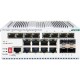 Коммутатор/ Managed L2 Industrial Fast Ring Switch 8x1000Base-T PoE, 12x1000Base-X SFP, PoE Budget 185W, Surge 4KV, -40 to 75°C