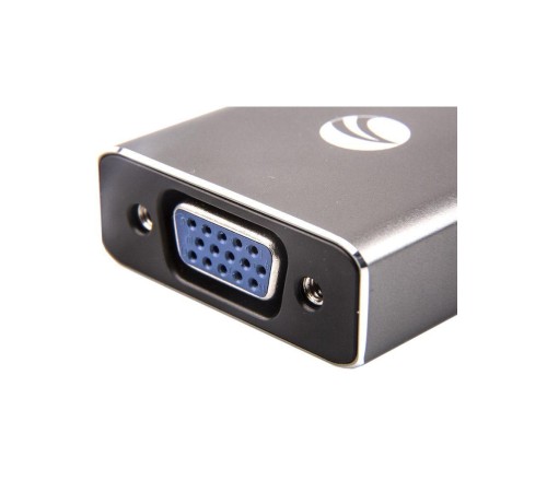 Aдаптер/ Aдаптер USB 3.1 Type-Cm --> VGA(f) 1080@60Hz, Aluminum Shell, VCOM <CU421T>
