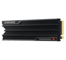 Твердотельный накопитель SSD M.2 (PCI-E NVMe 2.0 Gen 5.0 x4) 4Tb Samsung 9100 PRO (R14800/W13400MB/s) with Heatsink, 1year