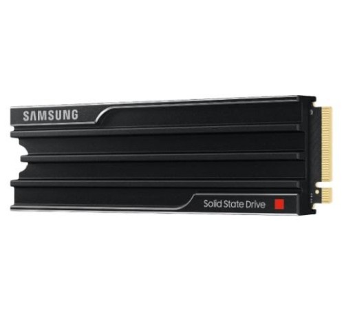 Твердотельный накопитель SSD M.2 (PCI-E NVMe 2.0 Gen 5.0 x4) 4Tb Samsung 9100 PRO (R14800/W13400MB/s) with Heatsink, 1year