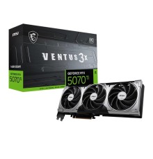 Видеокарта MSI RTX 5070 Ti 16G VENTUS 3X OC//RTX 5070, HDMI, DP*3, 16G, D7
