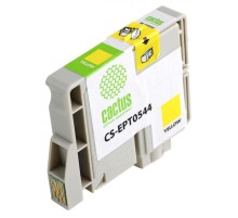 -/ Картридж струйный Cactus CS-EPT0544 T0544 желтый (16.2мл) для Epson Stylus Photo R800/R1800
