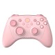 Геймпад беспроводной Dareu H101X Pink (розовый), подключение BT+проводное