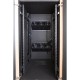 Шкаф Шкаф LANMASTER SOUNDPROOF звукоизолированный 24U 750x1130 мм, отделка под дерево, цвет лиственница