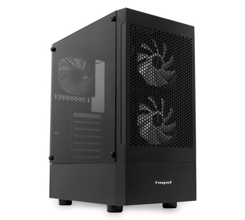 Корпус без блока питания/ Case HSPD M540, Mesh Mid Tower, Black, TG, 0.45 SPCC, 3x120mm ARGB (M1) ATX, mATX, mITX 160/300/150mm 2x2.5", 2x3.5", 7xPCI 1xUSB-A 3.0, 2xUSB-A 2.0 365x216x405mm Корпус без блока питания/ Case HSPD M540, Mesh Mid Tower, Black, TG, 0.45 SPCC, 3x120mm ARGB (M1) ATX, mATX, mITX 160/300/150mm 2x2.5", 2x3.5", 7xPCI 1xUSB-A 3.0, 2xUSB-A 2.0 365x216x405mm