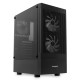 Корпус без блока питания/ Case HSPD M540, Mesh Mid Tower, Black, TG, 0.45 SPCC, 3x120mm ARGB (M1) ATX, mATX, mITX 160/300/150mm 2x2.5", 2x3.5", 7xPCI 1xUSB-A 3.0, 2xUSB-A 2.0 365x216x405mm