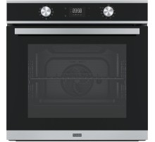 Духовой шкаф Franke FSM 97 P XS/ Best, Электрический духовой шкаф, 60 см, серия SMART, 71л, 11 функций, дисплей, пиролиз, телескопические направляющие 1 уровень, нержавеющая сталь/черный