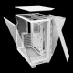 Корпус без блока питания/ Case NZXT H6 Flow, Midi-Tower, TG, 3x120mm, 2xUSB-A 3.2 + 1xUSB-C 3.2, ATX, mATX, mITX White