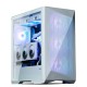 Корпус ZALMAN Z9 Iceberg MS, EATX, WHITE, WINDOW, 4x3.5", 5x2.5", 2xUSB2.0, 2xUSB3.0, 1xUSB 3.1 Gen2 Type-C, FRONT 3x140mm ARGB, REAR 1x140mm ARGB