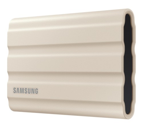 Внешние HDD и SSD/ Samsung External SSD T7 Shield, 2TB, Type C-to-C/A, USB 3.2 Gen2, R/W 1050/1000MB/s, IP65, 88x59x13mm, 98g, Beige (12 мес.) Внешние HDD и SSD/ Samsung External SSD T7 Shield, 2TB, Type C-to-C/A, USB 3.2 Gen2, R/W 1050/1000MB/s, IP65, 88x59x13mm, 98g, Beige (12 мес.)