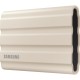 Внешние HDD и SSD/ Samsung External SSD T7 Shield, 2TB, Type C-to-C/A, USB 3.2 Gen2, R/W 1050/1000MB/s, IP65, 88x59x13mm, 98g, Beige (12 мес.)