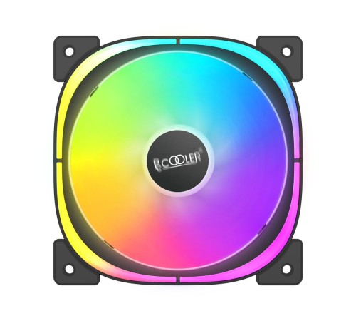 Кулер для корпуса/ Case Cooler PCCooler EF120 ARGB BK (120x120x25mm, 4-pin PWM, ARGB, 37.98CFM, 25.7dBA, 1500RPM, Black) Кулер для корпуса/ Case Cooler PCCooler EF120 ARGB BK (120x120x25mm, 4-pin PWM, ARGB, 37.98CFM, 25.7dBA, 1500RPM, Black)
