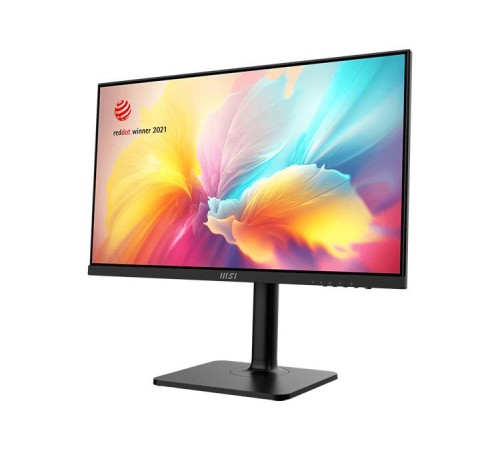 Монитор MSI Modern MD2412P 23.8" 16:9 FHD(1920x1080) IPS Flat,1ms(MPRT),1000:1,100M:1,300nit,178/178,HDMI 1.4,USB-C,Speaker,Tilt,Swivel,Height,Pivot,VESA,100Hz,Black,1y war-ty