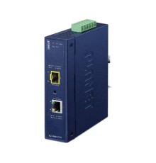 медиа конвертер/ PLANET IGT-900-1T1S IP30 Industrial 1-Port 10/100/1000T + 1-Port 100/1000/2500X SFP Full Managed Media Converter (-40 to 75 C, dual redundant power input on 9~48VDC terminal block, ERPS Ring, 1588, Modbus TCP, Cybersecurity features, IPv4