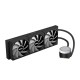 Водяное охлаждение для процессора/ Water Cooling System SAMA L60 Black (360mm, Black, ARGB/ Fans: 3x120mm, 82.79CFM, 29dBA, 2000RPM/ Pump height 52mm, 29dBA, 2500RPM, Rad thickness 27mm/ S: 1851, 1700, 1200, 20XX, 115X, AM5, AM4)