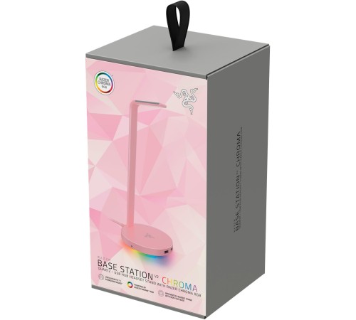 Подставка для наушников Razer Base Station Chroma V2 - Quartz/ Razer Base Station V2 Chroma - Quartz Подставка для наушников Razer Base Station Chroma V2 - Quartz/ Razer Base Station V2 Chroma - Quartz