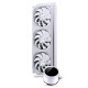 Система жидкостного охлаждения/ Water Cooling System JONSBO TH-360 White (300W, 360mm, LED temp., White, ARGB/ Fans: 3x120mm, 62.4CFM, 37.3dBA, 2400RPM/ Pump height 72mm, 30dBA, 2400RPM, Rad thickness 27mm/ S: 1851, 1700, 1200, 115X, AM5, AM4)
