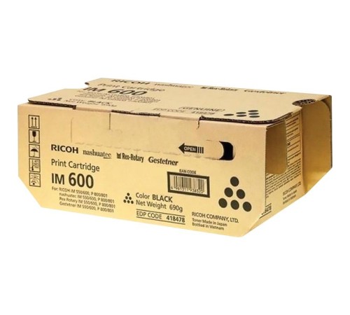 Тонер тип IM 600 (25500 А4)