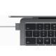Ноутбук Apple/ 15-inch MacBook Air: Apple M3 with 8-core CPU, 10-core GPU/16GB/256GB SSD - Space Gray/EN