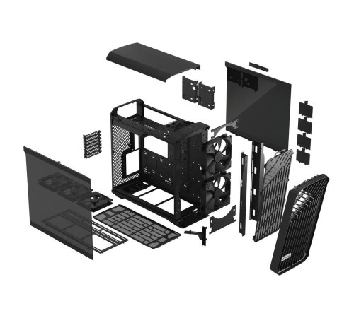 Корпус без блока питания/ Case Fractal Design Torrent TG Dark Tint, Full-Tower, 2x180mm + 3x140mm, 2xUSB-A 3.0 + 1xUSB 3.2 Type-C E-ATX, SSI-CEB, SSI-EEB, ATX, mATX, mITX Black Корпус без блока питания/ Case Fractal Design Torrent TG Dark Tint, Full-Tower, 2x180mm + 3x140mm, 2xUSB-A 3.0 + 1xUSB 3.2 Type-C E-ATX, SSI-CEB, SSI-EEB, ATX, mATX, mITX Black