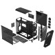 Корпус без блока питания/ Case Fractal Design Torrent TG Dark Tint, Full-Tower, 2x180mm + 3x140mm, 2xUSB-A 3.0 + 1xUSB 3.2 Type-C E-ATX, SSI-CEB, SSI-EEB, ATX, mATX, mITX Black