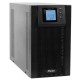 ИБП POWERMAN Online 3000, LCD, двойного преобразования, 3000ВА, 2700Вт, 8 штук IEC320 С13 с резервным питанием, USB, RS232, слот SNMP, разъем EPO, батарея 12В 9Ач 6 шт., 1 кабель для нагрузки C13/C14, 191 х 337 х 460 мм., 25.52 кг./ UPS POWERMAN Online 30