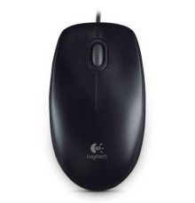 мышь Logitech B100 Optical Mouse, USB, 1000dpi, Black, [910-003357]