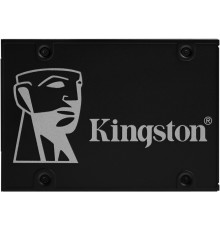 Твердотельный накопитель/ Kingston SSD KC600, 2048GB, 2.5" 7mm, SATA3, 3D TLC, R/W 550/520MB/s, IOPs 90 000/80 000, DRAM buffer 2048MB, TBW 1200, DWPD 0.32 (12 мес)