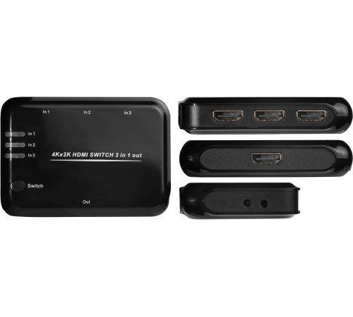 Greenconnect Переключатель HDMI 3 к 1 серия Greenline Greenconnect Переключатель HDMI 3 к 1 серия Greenline