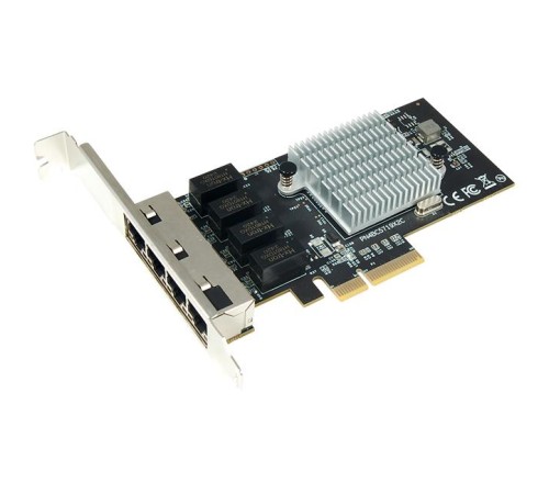 Сетевая карта/ 1G Quad Port RJ45 PCIE Ethernet Adapter with Broadcom BCM5719 chipset Сетевая карта/ 1G Quad Port RJ45 PCIE Ethernet Adapter with Broadcom BCM5719 chipset
