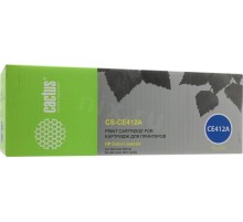 -/ Картридж лазерный Cactus CS-CE412A CE412A желтый (2600стр.) для HP CLJ Pro 300/400/M351/