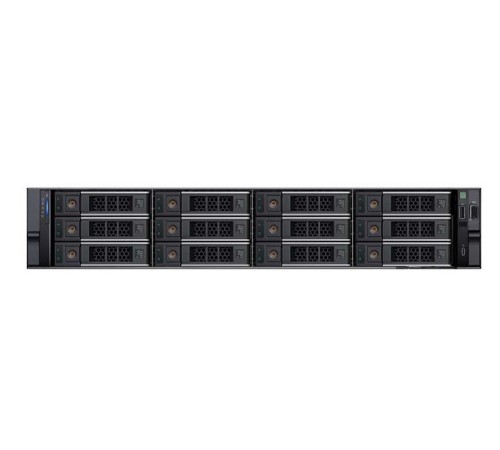 Шасси серверное DELL PowerEdge R760 2U/ 12LFF + 4SFF NVMe/2xHS MCC/ H755/ 2xGE/ 6VHPerf Fan/RC6/ bezel/noTPM/IDRAC9 ent/rails/1YWARR