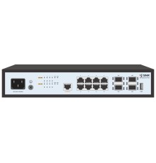 Коммутатор/ Управляемый PoE коммутатор уровня 2+ SNR-S5210G-8TX-POE