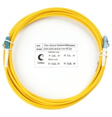  Cabeus FOP(s)-9-LC-LC-5m Шнур оптический simplex LC-LC 9/125 sm 5м LSZH